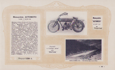 Cycles-moto Automoto. 
