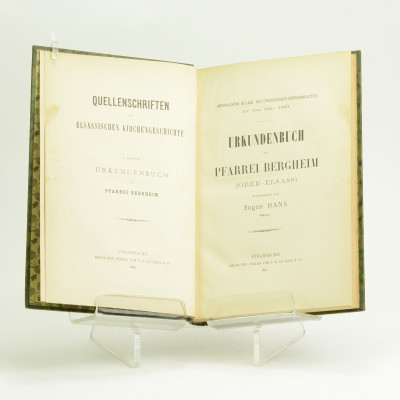 Urkundenbuch der Pfarrei Bergheim (Ober-Elsass). 