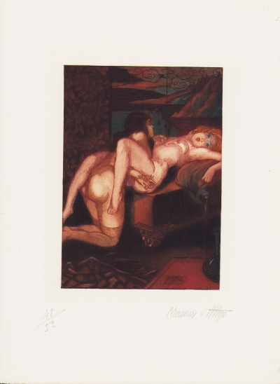Les Pièces condamnées. Six compositions dessinées et gravées à l'aqua-tinta par Maurice d'Attys. 