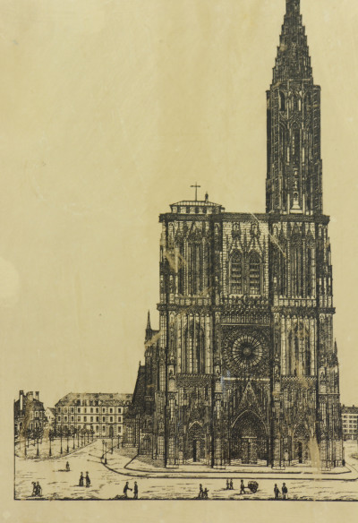 Cathédrale de Strasbourg. 