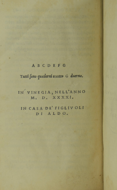 Regole grammaticali della volgar lingua, di messer Francesco Fortunio, nuovamente reviste, et con somma diligentia corrette. 