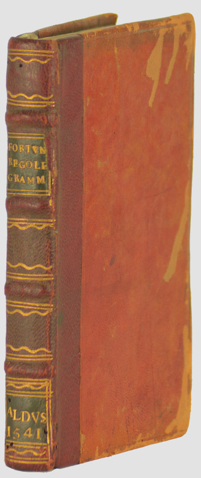 Regole grammaticali della volgar lingua, di messer Francesco Fortunio, nuovamente reviste, et con somma diligentia corrette. 