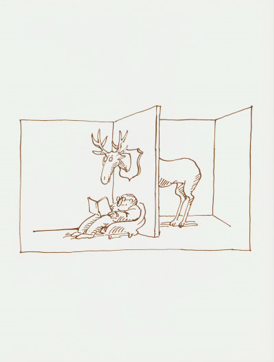 Hallali. Scènes de chasse. 