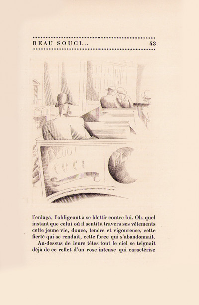 Beauté mon beau souçi… Roman illustré de trente-sept gravures par J. E. Laboureur. 