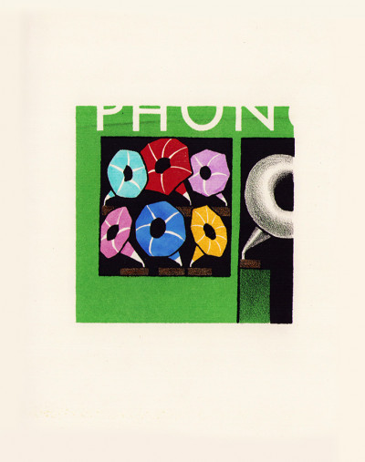 Boutiques. Textes de Pierre Mac Orlan. Lithographies en couleurs et dessins de Lucien Boucher. 