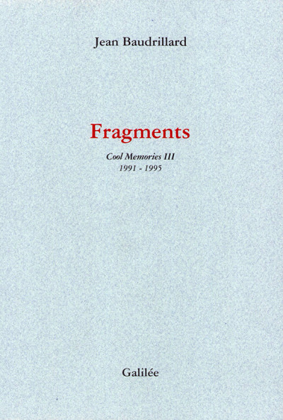 Fragments. Cool Memories III. 1991 - 1995. 