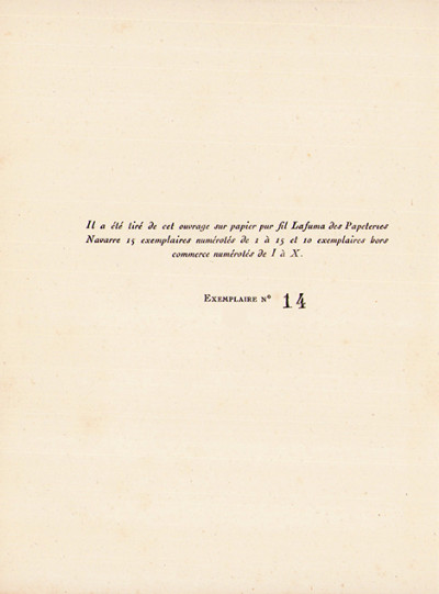 Le merveilleux. Frontispice de Victor Brauner. Hors texte de Jacques Hérold. 