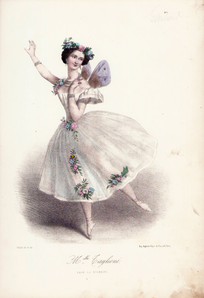 Les Danseuses de l'Opéra. Costumes des principaux ballets dessinés par Alophe. 