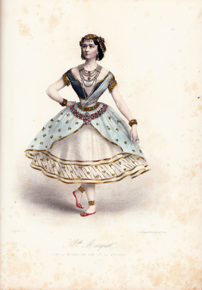 Les Danseuses de l'Opéra. Costumes des principaux ballets dessinés par Alophe. 