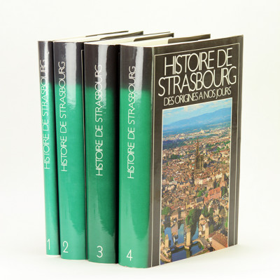 Histoire de Strasbourg des origines à nos jours. Sous la direction de Georges Livet et Francis Rapp. 