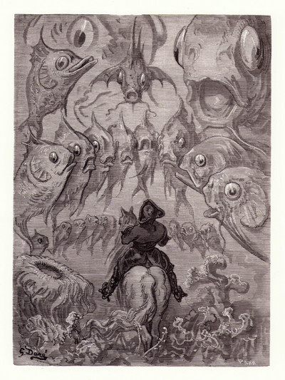 Aventures du Baron de Münchhausen. Traduction nouvelle par Théophile Gautier Fils. Illustrées par Gustave Doré. 