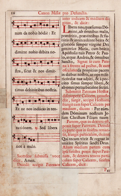 Missæ Defunctorum, Juxta Usum Ecclesiæ Romanæ, Cum Ordine Et Canone Extensæ. 