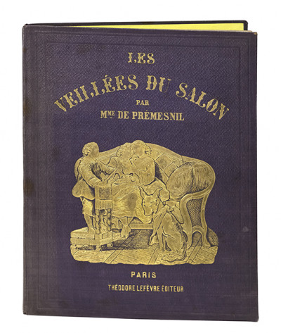 Les Veillées du Salon. Scènes et Nouvelles enfantines par Mme de Prémesnil. Illustré par Compte-Calix et Désandré. 