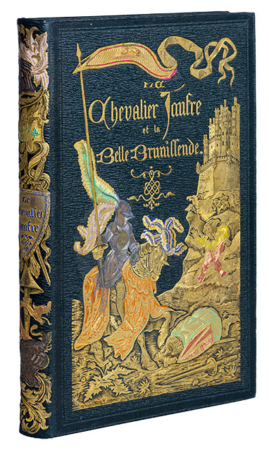 Les aventures du chevalier Jaufre et de la belle Brunissende, traduites par Mary Lafon, illustrées de 20 belles gravures dessinées par G. Doré. 