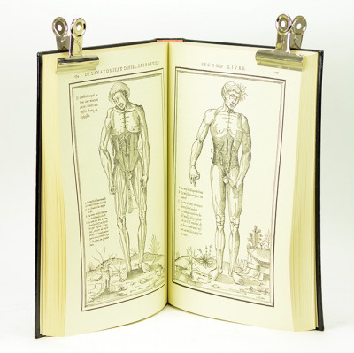 La dissection des parties du corps humain divisée en trois livres, faictz par Charles Estienne docteur en Médecine : avec les figures & declaratio des incisions, composées par Estienne de la Rivière Chirurgien. 