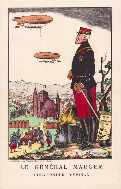 Épinal août-décembre 1914. Impressions de guerre. Avec une Image d'Épinal en couleurs dessinée et lithographiée par Hansi. 