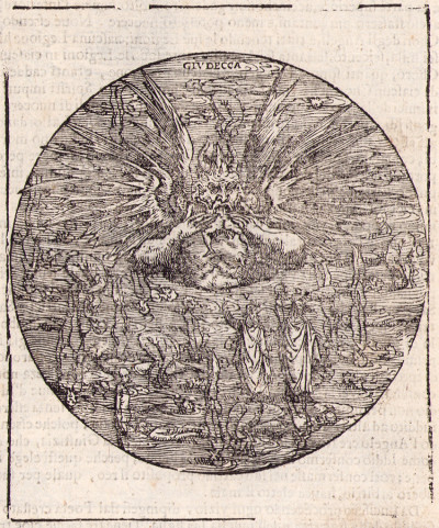Compendio della Comedia di Dante Alighieri, diuisa in tre parti. Inferno, Purgatorio, Paradiso per la filosofia morale, adornata con bellissime Figure, e Geroglifici. 