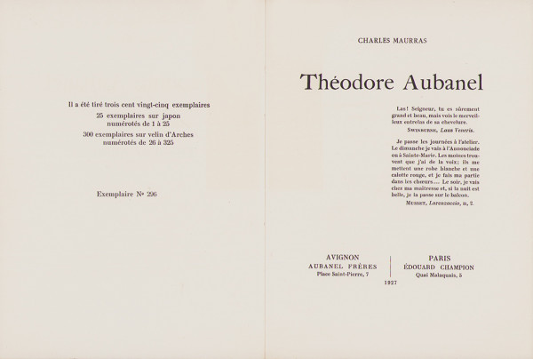 Théodore Aubanel. 