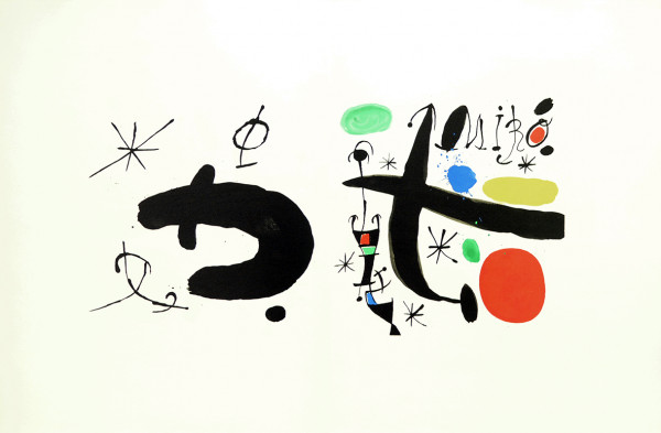 Les essències de la terra per Miró. 
