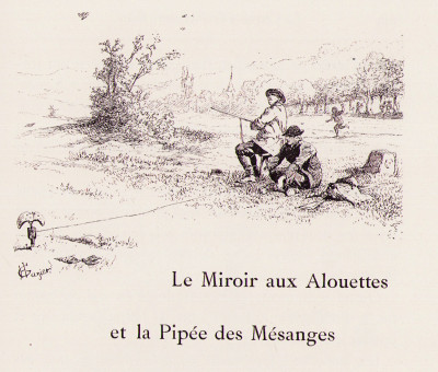 La chasse et la pêche. Souvenirs d'Alsace, illustrés de 132 compositions par Henry Ganier. 