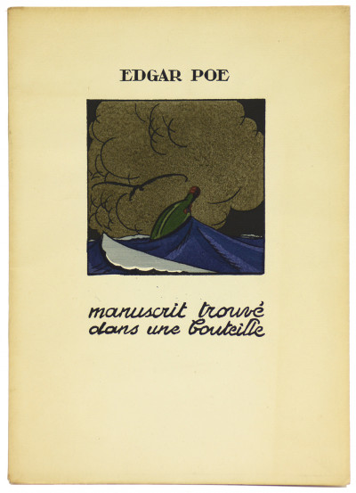 Manuscrit trouvé dans une bouteille. Traduit par Charles Baudelaire. Vignettes originales en couleurs de Pierre Falké. 