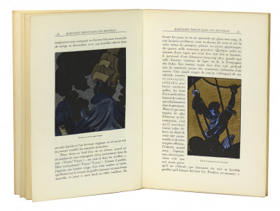 Manuscrit trouvé dans une bouteille. Traduit par Charles Baudelaire. Vignettes originales en couleurs de Pierre Falké. 