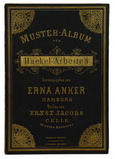 Muster-album für Haekel-arbeiten. Herausgegeben von Erna Anker. 
