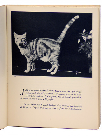 Le chat Miton. Préface de Paul Léautaud. 