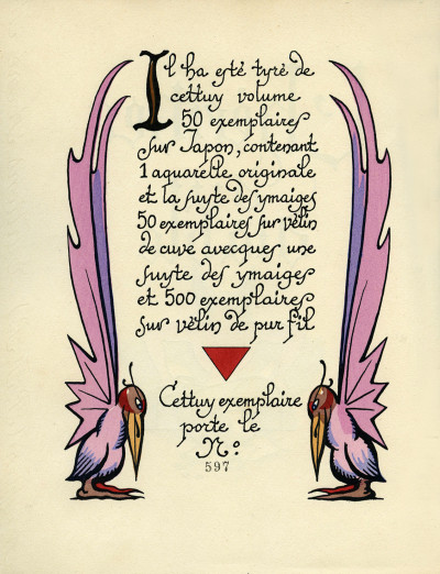 L'héritier du Diable. Avec les images en couleurs et la calligraphie de Quint. 