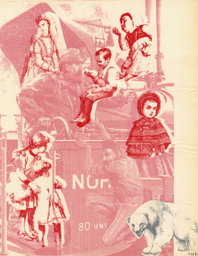La famille quatre cents coups. Une histoire pour les enfants et pour les parents (s'ils sont sages) racontée et illustrée de collages par Claude Roy. 