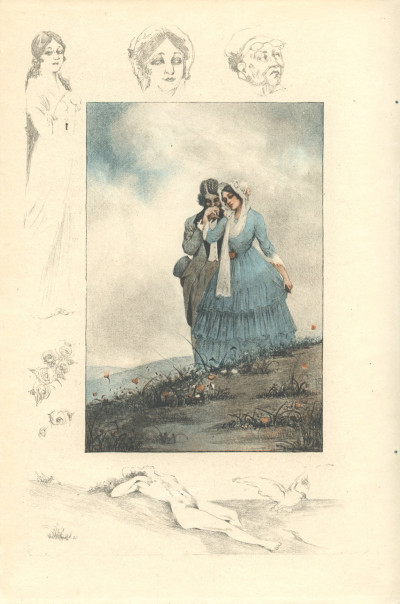 Madame Bovary. Mœurs de Province. Nouvelle édition illustrée d'eaux-fortes originales en couleurs par Wiliam Fel. 