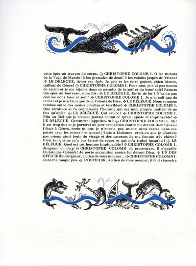 Le livre de Christophe Colomb. Drame lyrique en deux parties. Illustrations de Jean Charlot. 