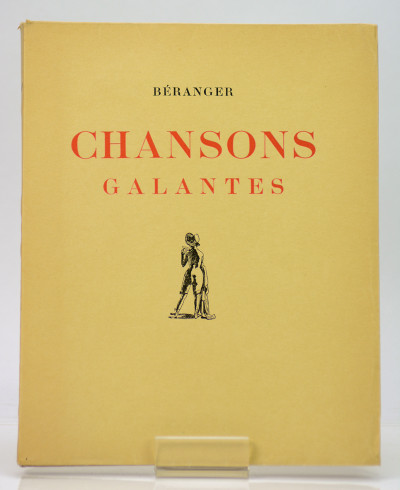 Chansons Galantes. Ornées de 16 aquarelles par Rojan. 