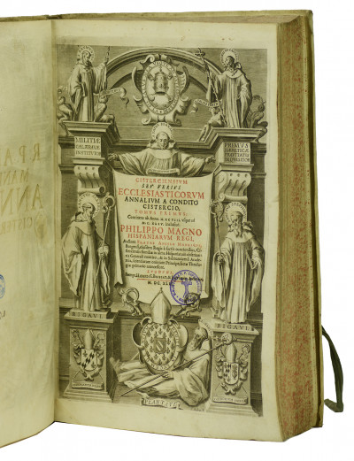 Cisterciensium seu verius ecclesiasticorum annalium a condito Cistercio, tomus I [-IV]. 