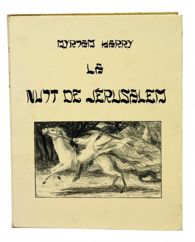 La nuit de Jérusalem. Lithographies de Drouart. 