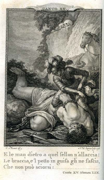 Orlando furioso di Lodovico Ariosto. 