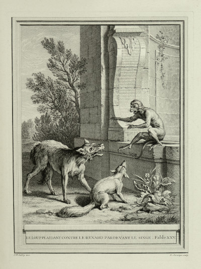 Fables choisies, mises en vers par J. de La Fontaine. 