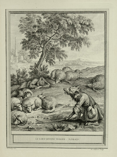 Fables choisies, mises en vers par J. de La Fontaine. 