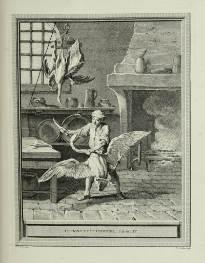 Fables choisies, mises en vers par J. de La Fontaine. 