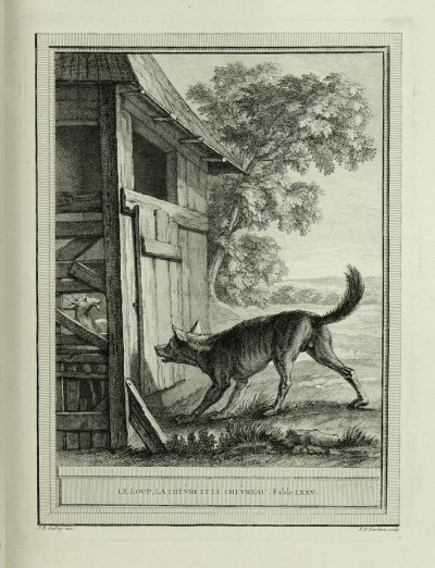 Fables choisies, mises en vers par J. de La Fontaine. 