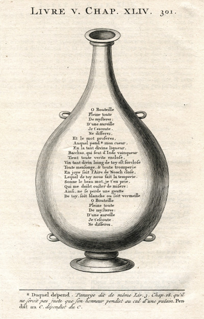 Œuvres de Maître François Rabelais, avec des remarques historiques et critiques de Mr. le Duchat. Nouvelle édition, ornée de figures de B. Picart &c. Augmentée de quantité de nouvelles Remarques de M. le Duchat, de celles de l'Édition Angloise des œuvres de Rabelais, de ses Lettres, & de plusieurs Pièces curieuses & intéressantes. 