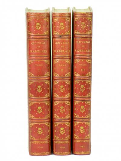 Œuvres de Maître François Rabelais, avec des remarques historiques et critiques de Mr. le Duchat. Nouvelle édition, ornée de figures de B. Picart &c. Augmentée de quantité de nouvelles Remarques de M. le Duchat, de celles de l'Édition Angloise des œuvres de Rabelais, de ses Lettres, & de plusieurs Pièces curieuses & intéressantes. 