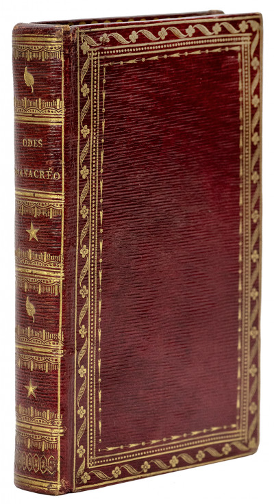 Odes d'Anacréon traduites en vers sur le texte de Brunck par J. B. de Saint Victor. 