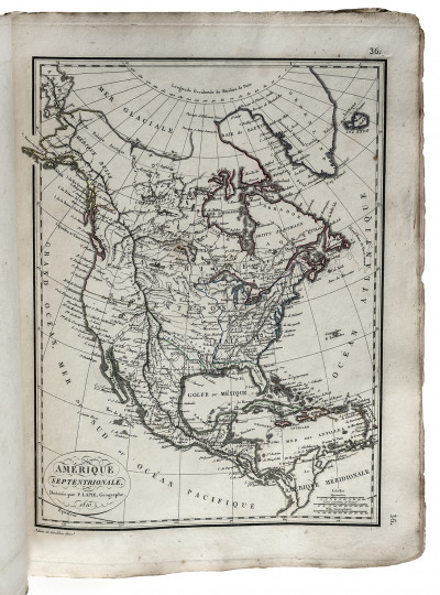 Atlas classique et universel de géographie moderne, composé pour l'instruction de la jeunesse et notamment pour les écoles militaires et les lycées. 