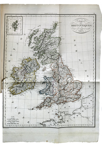 Atlas classique et universel de géographie moderne, composé pour l'instruction de la jeunesse et notamment pour les écoles militaires et les lycées. 