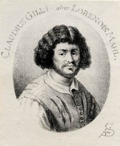 Joachim de Sandrart. - Étude sur Claude Gellée et sur son séjour à rome. 