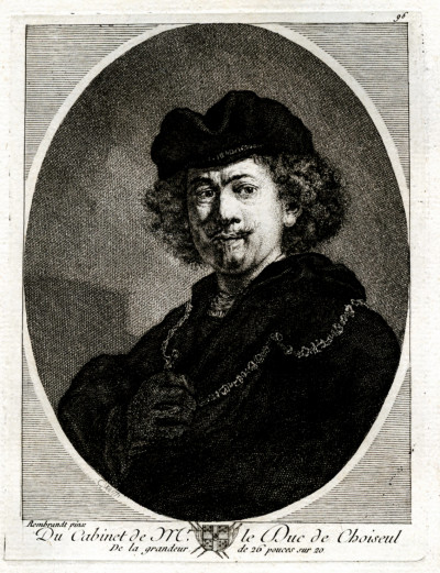 Recueil d'estampes gravées d'après les tableaux du cabinet de Monseigneur le duc de Choiseul. 