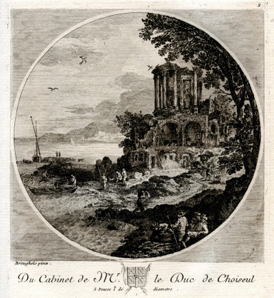 Recueil d'estampes gravées d'après les tableaux du cabinet de Monseigneur le duc de Choiseul. 