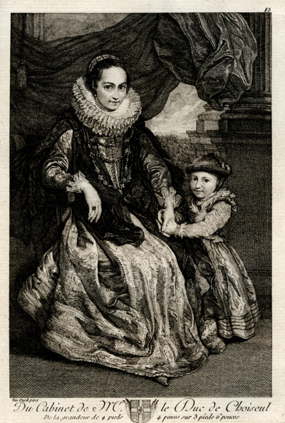 Recueil d'estampes gravées d'après les tableaux du cabinet de Monseigneur le duc de Choiseul. 