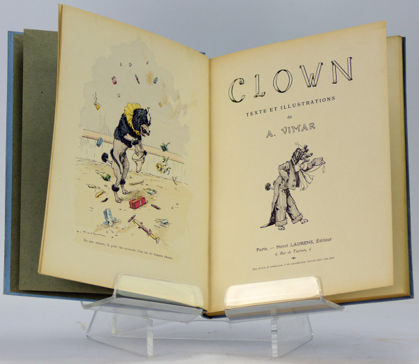 Clown. Texte et illustration de A. Vimar. 